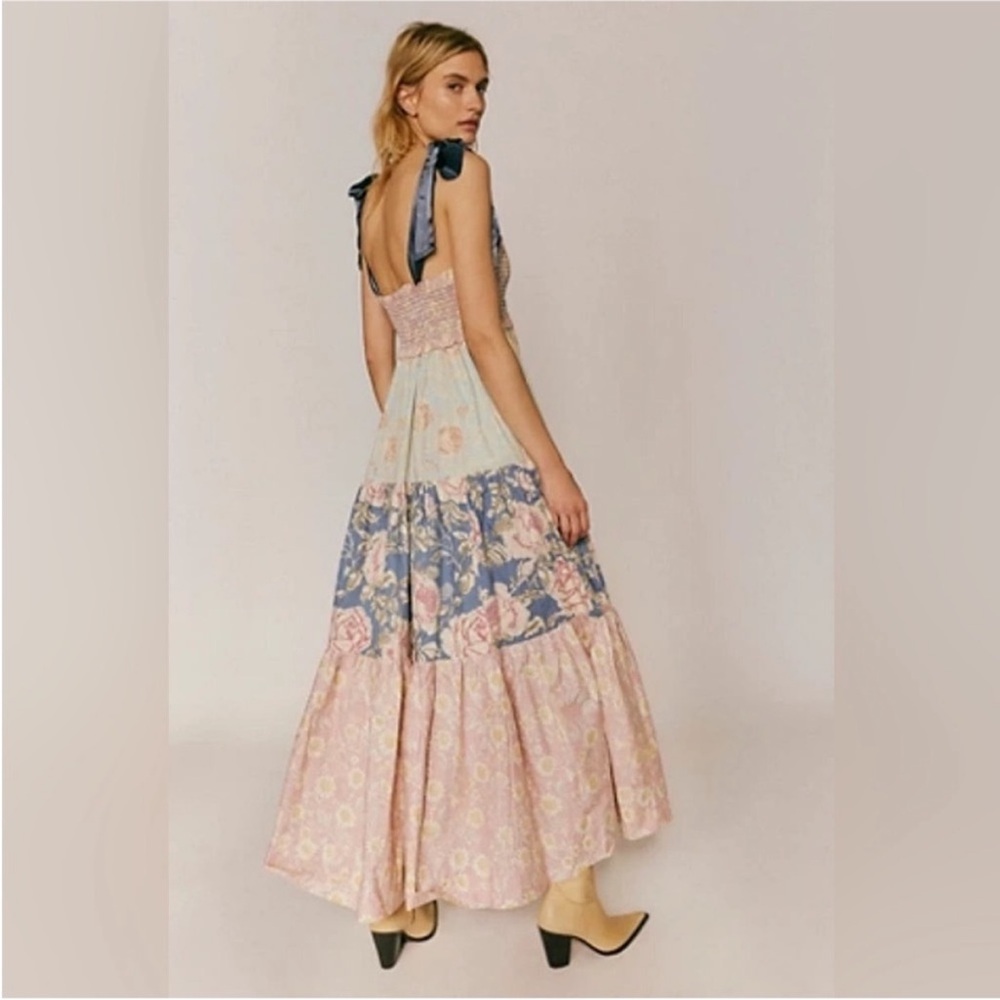 Free People BlueBell Floral
Patchwork Maxi Dress size Small
